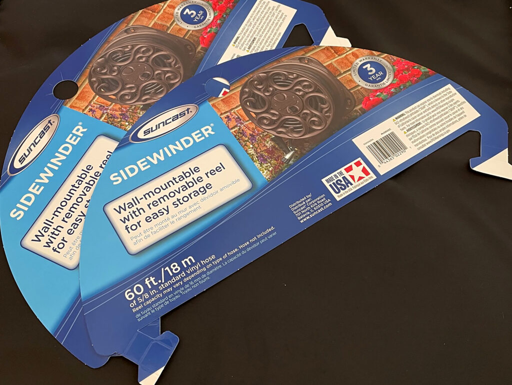 Consumer product packaging hanger
