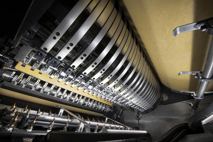 Komori offset printer